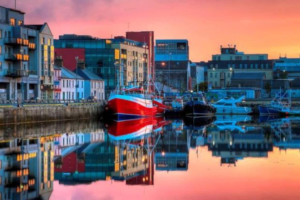 Modern Canal View Home, In Centre, Sleeps 8 Apartment Galway